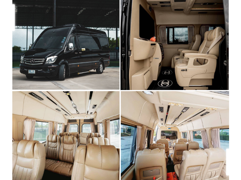 เช่ารถหรู Benz Sprinter 10 ที่นั่ง เช่ารถหรู Benz Sprinter 10 ที่นั่ง